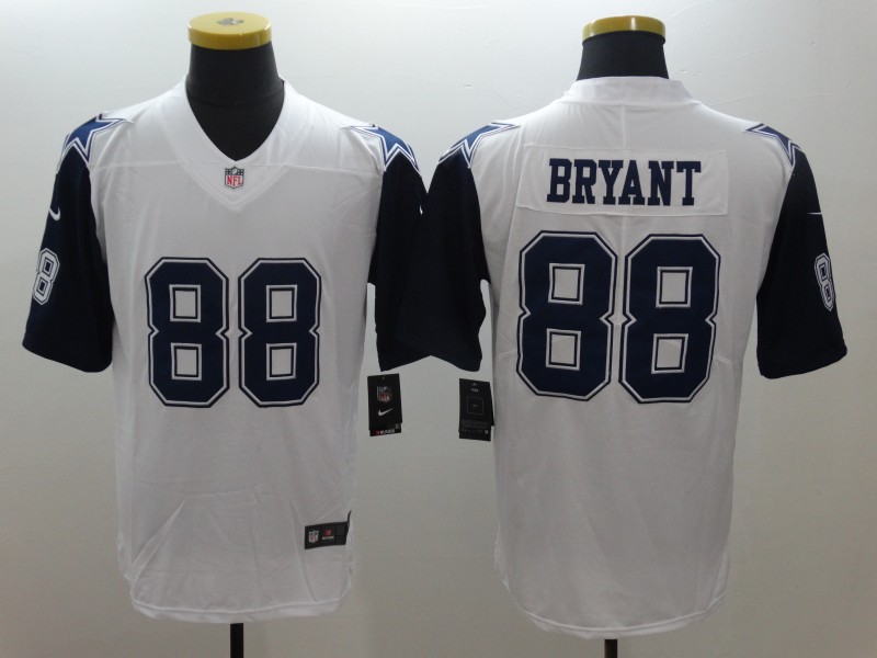 Men's Dallas Cowboys Dez Bryant #88 White Jersey